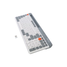 Клавиатура Maxxter KBW-02G-UA Wireless Grey (KBW-02G-UA)