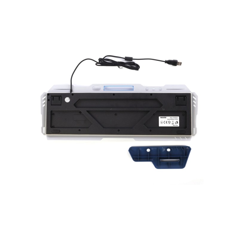 Клавиатура Maxxter KBG-RGB-01-UA RGB USB Metal (KBG-RGB-01-UA)