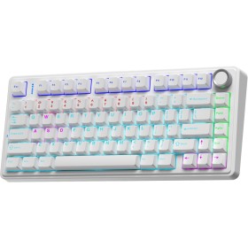 Клавиатура Aula F75 KRGD Red USB UA White (6948391203225)