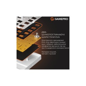 Клавиатура GamePro Genesis Silverlight MK116 USB UA Grey (MK116)