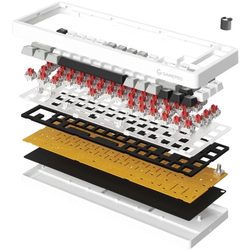 Клавиатура GamePro Genesis Silverlight MK116 USB UA Grey (MK116)
