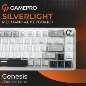 Клавиатура GamePro Genesis Silverlight MK116 USB UA Grey (MK116)