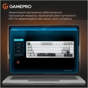 Клавиатура GamePro Genesis Silverlight MK116 USB UA Grey (MK116)