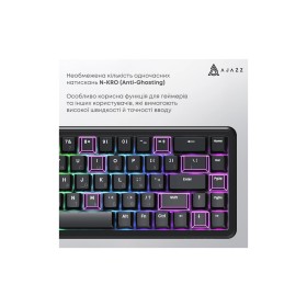 Клавіатура Ajazz AK680 MAX Magnetic Switch RGB USB Black (AK680-WM-B-A)