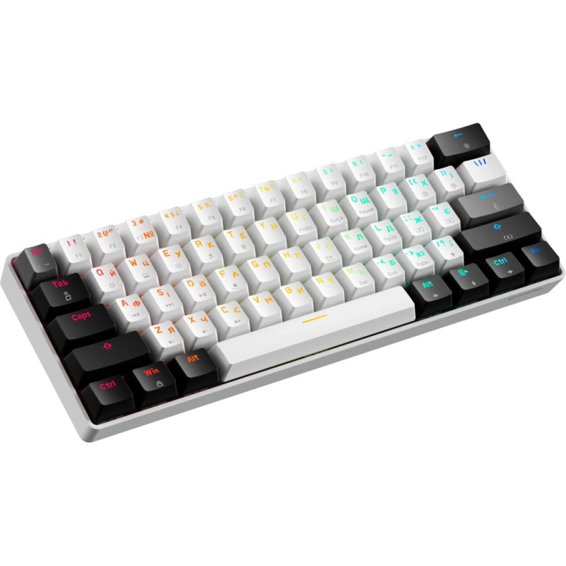 Клавиатура GamePro Genesis Infinity MK130BW Outemu Swithes USB White (MK130BW)