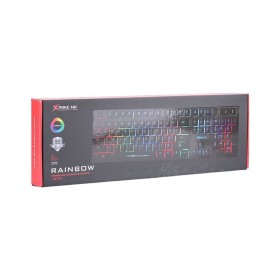 Клавиатура Xtrike ME KB-280 RGB Black (KB-280)