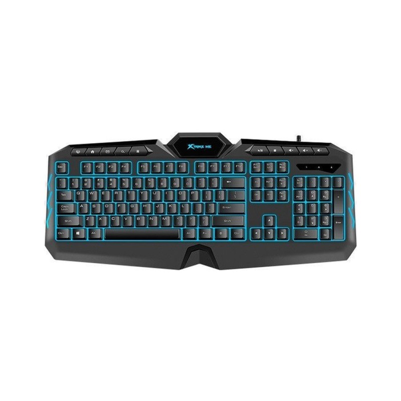 Клавиатура Xtrike ME KB-509 RGB Black (KB-509)