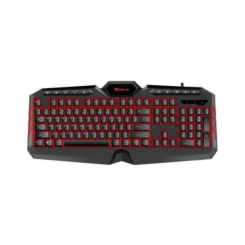Клавиатура Xtrike ME KB-509 RGB Black (KB-509)