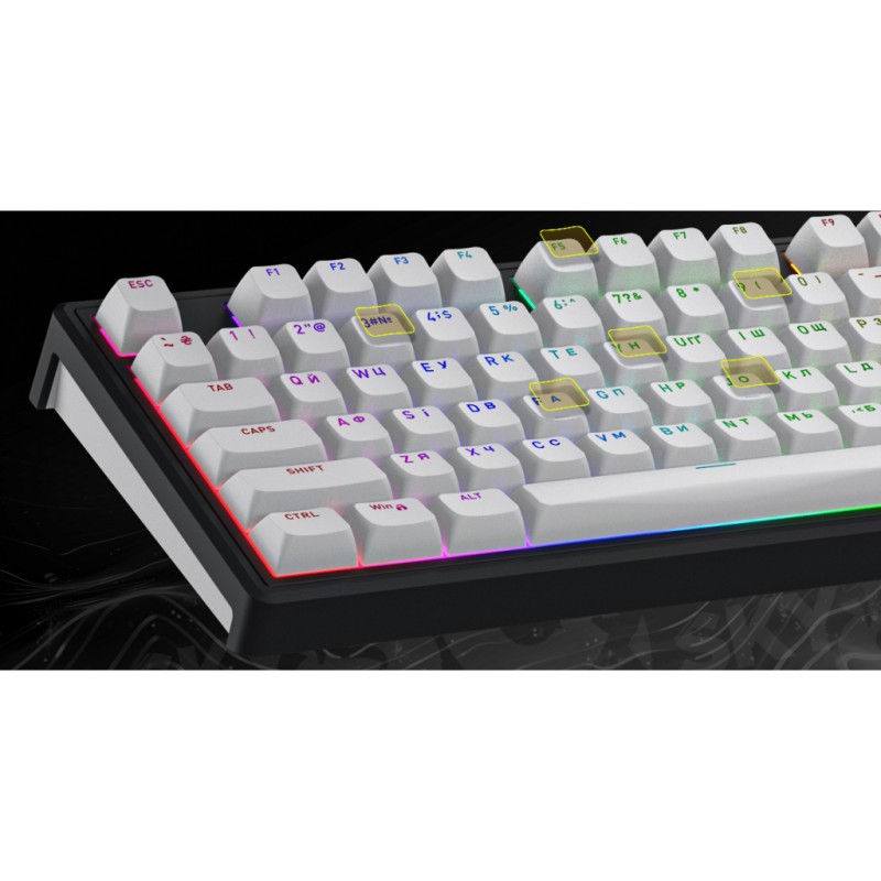 Клавиатура Hator Skyfall 80 Wireless Black/White (HTK3180UA)