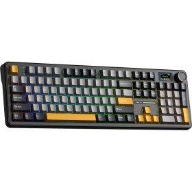 Клавіатура Aula F108 Pro Wireless/Bluetooth UA Black/Gray (6978080501295)