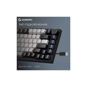 Клавиатура GamePro Asgard Valhalla Max MK160B MAX USB UA Black (MK160B MAX)
