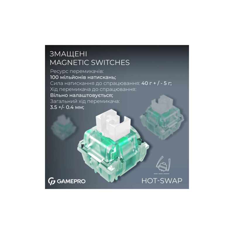 Клавиатура GamePro Asgard Valhalla Max MK160B MAX USB UA Black (MK160B MAX)