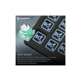 Клавиатура GamePro Asgard Valhalla Max MK160B MAX USB UA Black (MK160B MAX)