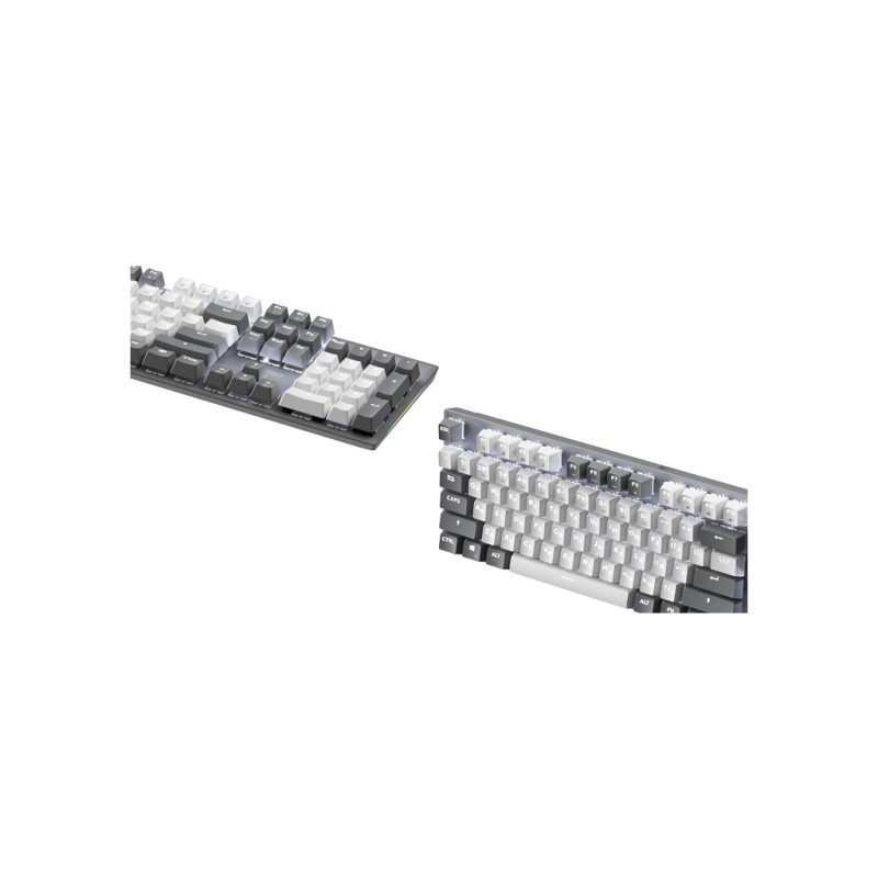 Клавіатура GamePro Genesis Metallic MK144G Outemu Red Switch USB UA Gray (MK144G)