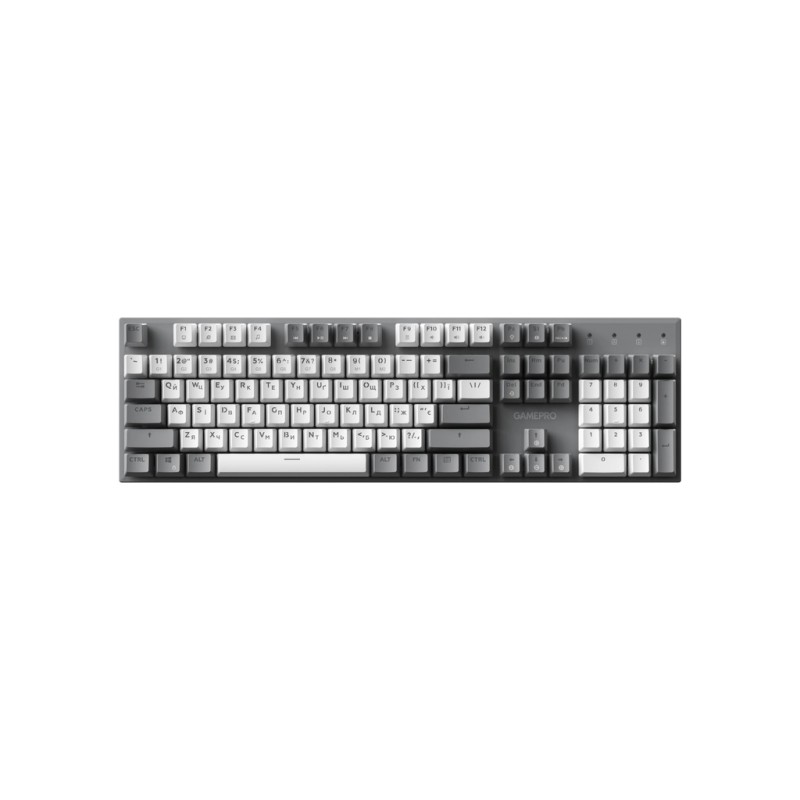 Клавіатура GamePro Genesis Metallic MK144G Outemu Red Switch USB UA Gray (MK144G)