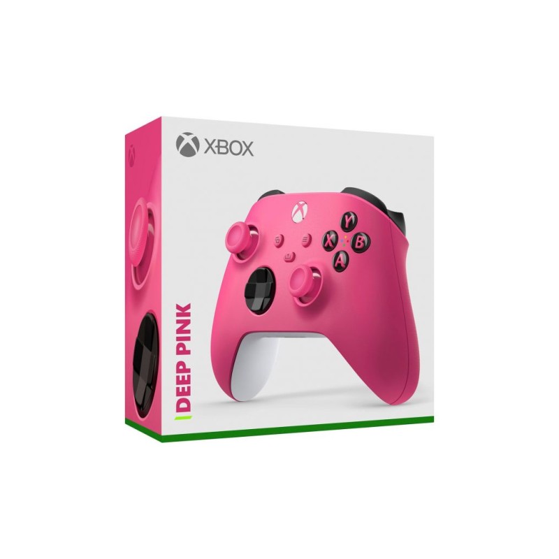 Геймпад Microsoft Wireless Controller Deep Pink (QAU-00083)