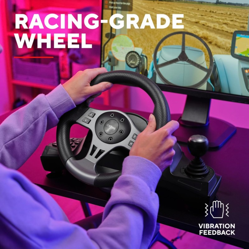 Руль Trust GXT 289 Movi PC/PS4/PS3/Xbox/Nintendo Switch (25122)