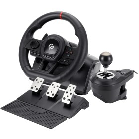Руль GamePro RW038PM з педалями та коробкою передач PC/XBOX360/XBOXONE/SWITCH/PS3/PS4 (RW038PM)