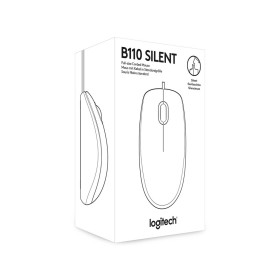 Мышка Logitech B110 Silent Black (910-005508)