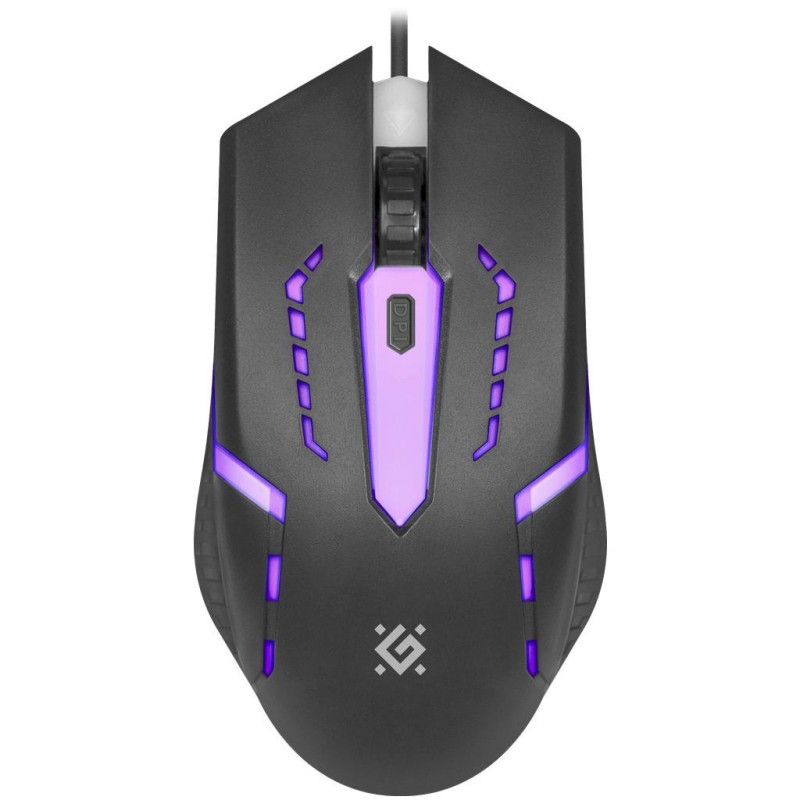 Мишка Defender Flash MB-600L Black (52600)