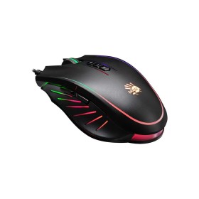 Мышка A4Tech Bloody Q81 Neon XGlide Curve Black (4711421948555)