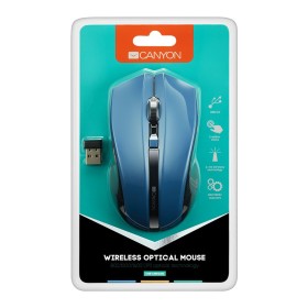 Мышка Canyon MW-5 Wireless Blue-Black (CNE-CMSW05BL)