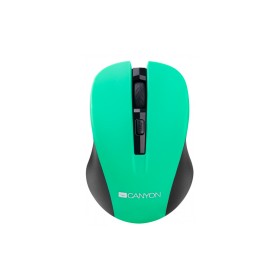 Мышка Canyon CNE-CMSW1GR Wireless Black-Green (CNE-CMSW1GR)
