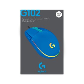 Мышка Logitech G102 Lightsync USB Blue (910-005801)