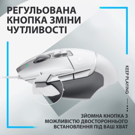 Мышка Logitech G502 X USB White (910-006146)
