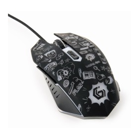 Мышка Gembird MUS-6B-GRAFIX-01 USB Black (MUS-6B-GRAFIX-01)