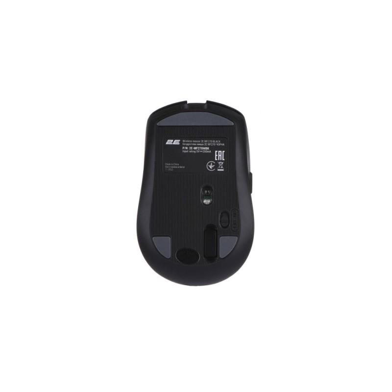 Мишка 2E MF270 Silent Rechargeable Wireless Black (2E-MF270WBK.)