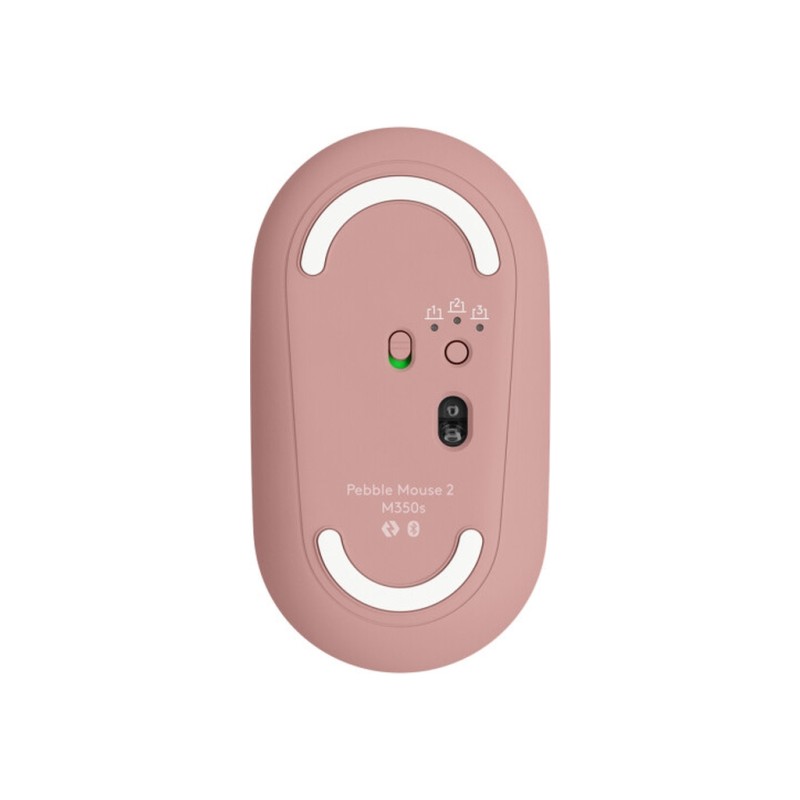 Мышка Logitech Pebble M350s Wireless Rose (910-007014)