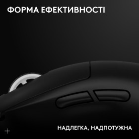 Мышка Logitech G Pro X Superlight 2 Lightspeed Wireless Black (910-006630)