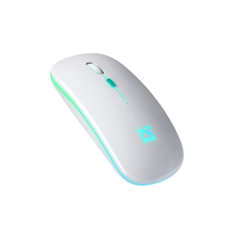 Мышка Defender Touch MM-997 Silent Wireless RGB White (52998)