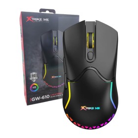 Мышка Xtrike ME GW-610 Wireless RGB Black (GW-610)