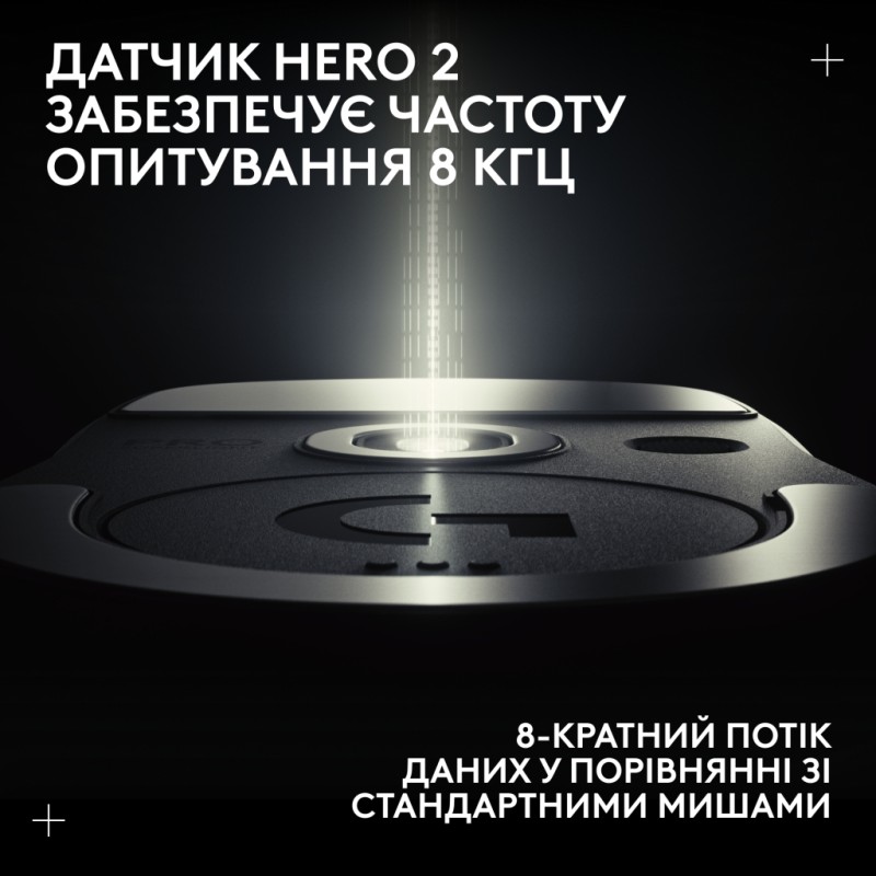 Мишка Logitech G Pro X Superlight 2 Lightspeed Wireless White (910-006638)