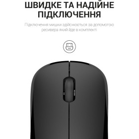Мышка OfficePro M183 Wireless Black (M183)