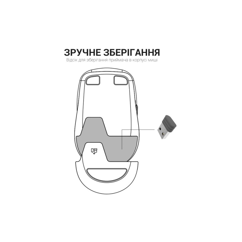 Мышка OfficePro M230P Silent Click Wireless/Bluetooth Pink (M230P)