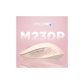 Мышка OfficePro M230P Silent Click Wireless/Bluetooth Pink (M230P)