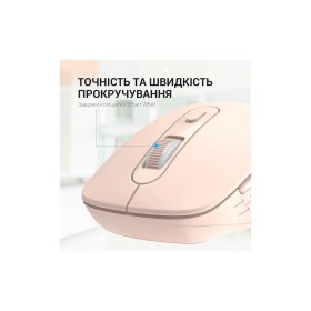 Мышка OfficePro M230P Silent Click Wireless/Bluetooth Pink (M230P)