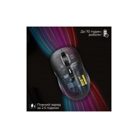 Мышка Promate Samo Wireless/Bluetooth Black (samo.black)