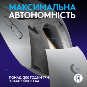 Мышка Logitech G309 Lightspeed Wireless/Bluetooth White (910-007207)