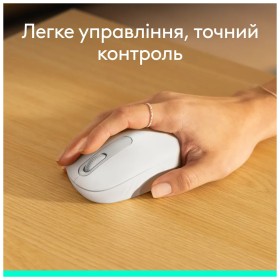 Мышка Logitech M196 Bluetooth Off-White (910-007460)