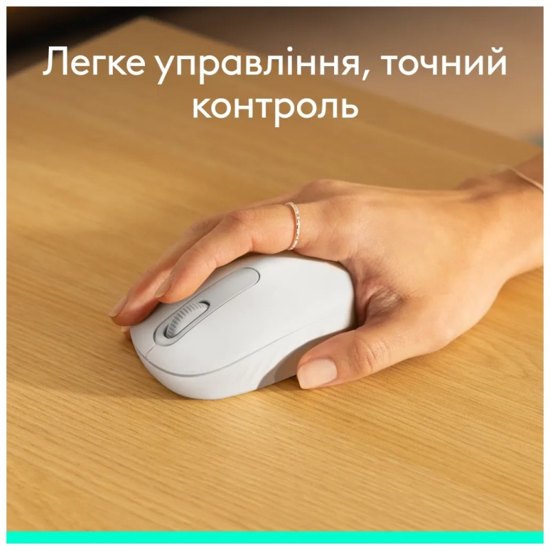 Мышка Logitech M196 Bluetooth Off-White (910-007460)