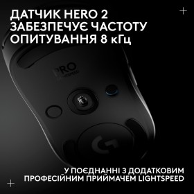 Мышка Logitech G Pro 2 Lightspeed Wireless White (910-007302)
