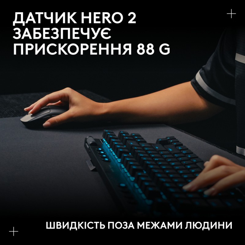 Мышка Logitech G Pro 2 Lightspeed Wireless Magenta (910-007309)