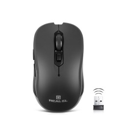 Мышка REAL-EL RM-331W Wireless Black (EL123200044)