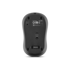 Мышка REAL-EL RM-450W Wireless/Bluetooth Black/Gray (EL123200046)