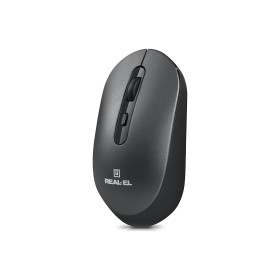 Мышка REAL-EL RM-470W Wireless/Bluetooth Dark Gray (EL123200049)