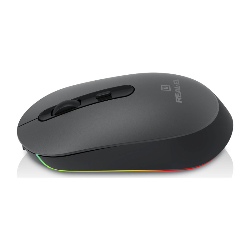 Мышка REAL-EL RM-470W Wireless/Bluetooth Dark Gray (EL123200049)